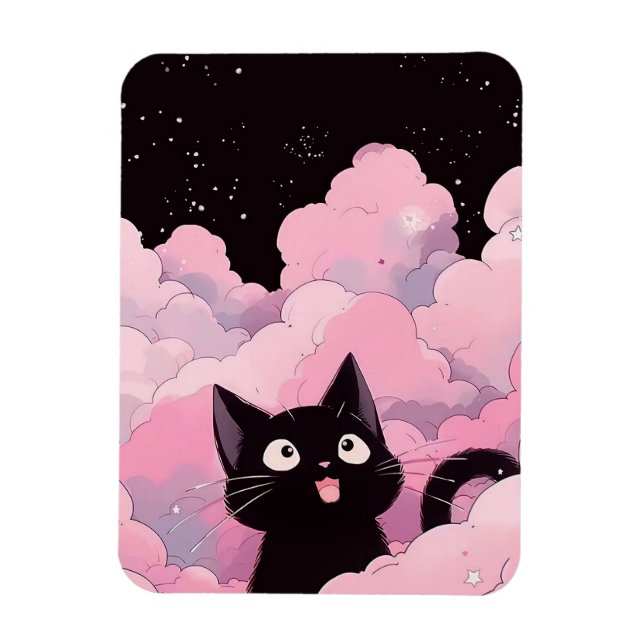 Íman Anime Cat (Vertical)