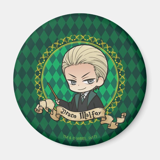 Íman Anime Draco Malfoy (Frente)