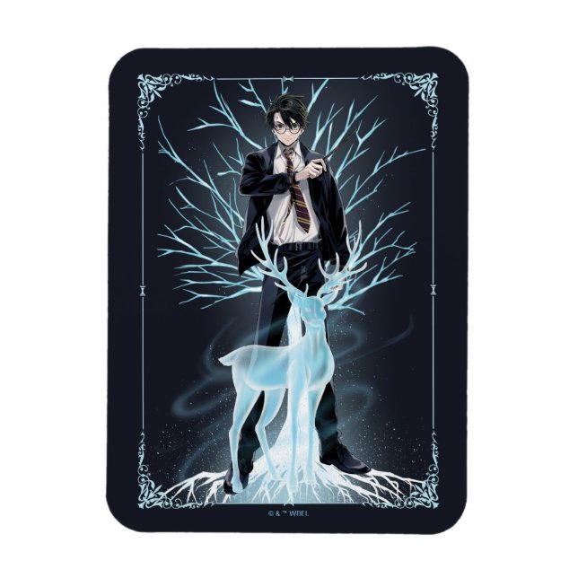 Íman Anime HARRY POTTER™ Stag Patronus (Vertical)