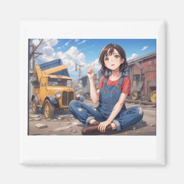 Íman Anime Magnet de 1930 (Frente)