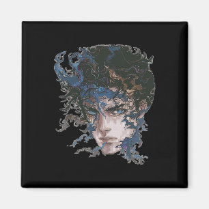 Íman Anime Manga Motif Blue-eye Art Anime