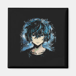 Íman Anime Trabalho de arte do Fone de Ouvido do Anime 
