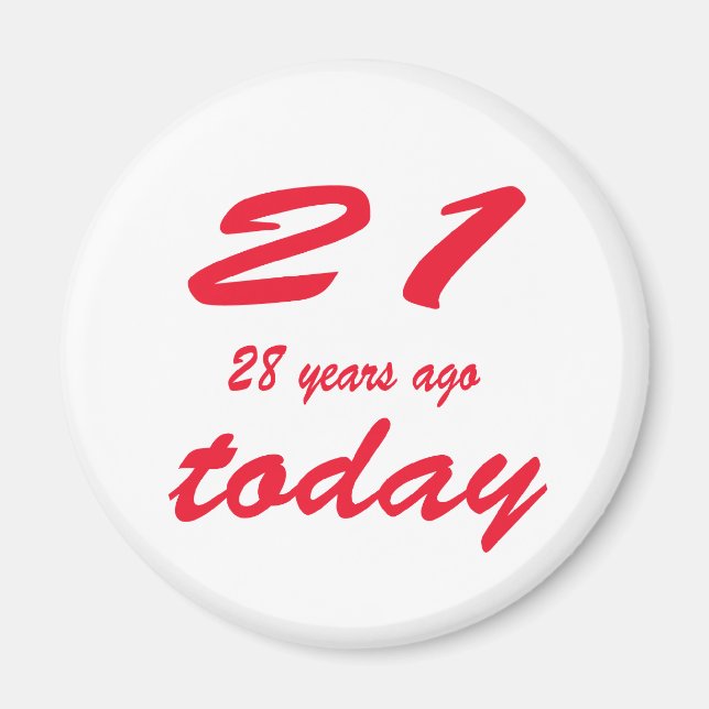 Íman aniversário 49 (Frente)