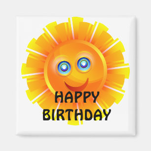 Íman ANIVERSÁRIO: Aniversário Sunshine