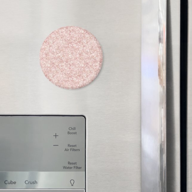 Íman Aniversário Brilho Rosa Feminino (In Situ (Fridge))