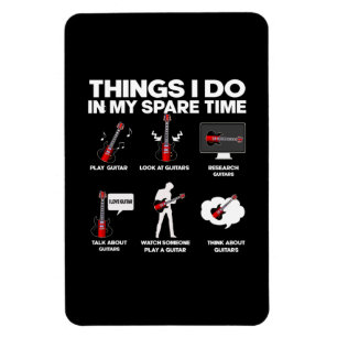 Íman Aniversário da Música Guitarrista Viciada por Guit