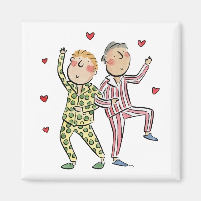 Íman Aniversário da Seda (Frente)