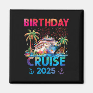 Íman Aniversário Da Viagem De Cruzeiro 2025 Uni-Adultos