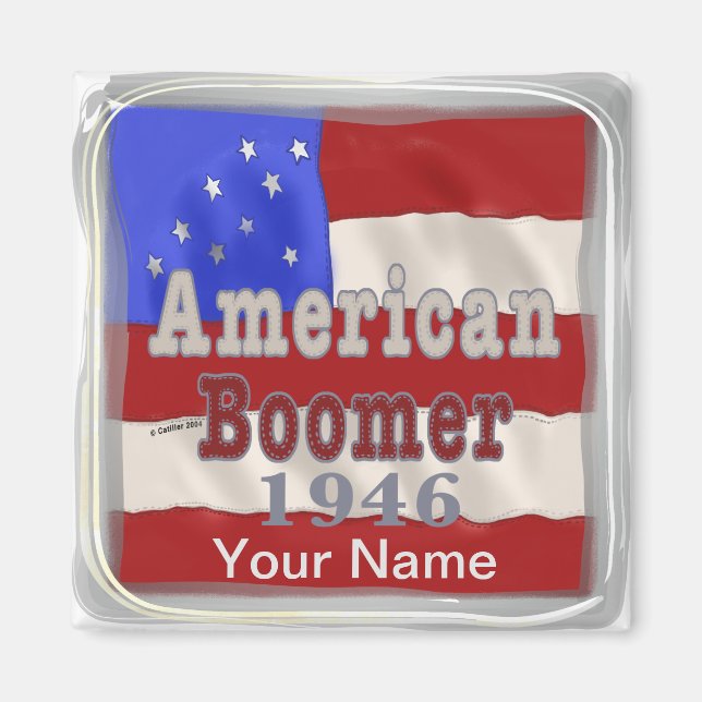 Íman Aniversário de 1946 (Frente)