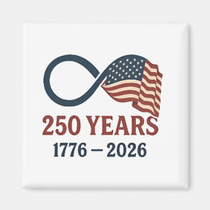 Íman Aniversário de 250 Anos 1776-2026 Patriótico dos E