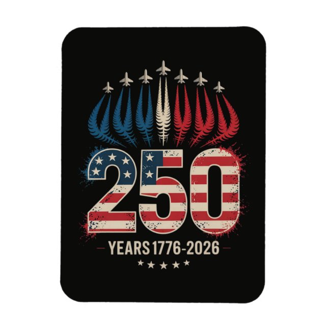 Íman Aniversário de 250 Anos da América (Vertical)