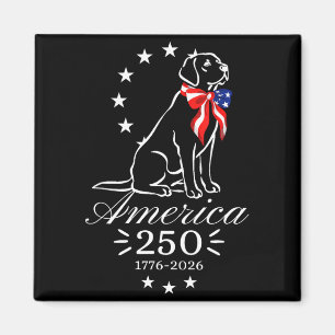 Íman aniversário de 250 anos labrador retriever américa