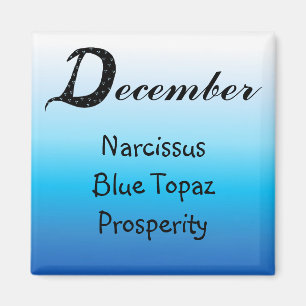 Íman Aniversário de Dezembro