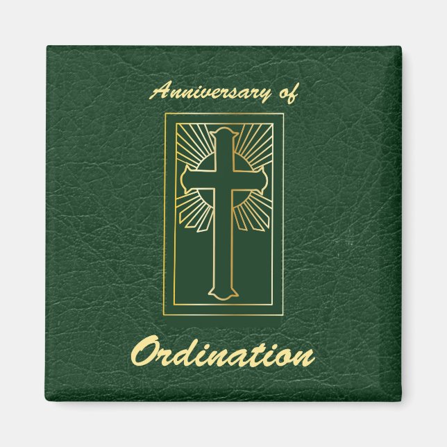 Íman Aniversário de Ordenação do Padre com Aparência de (Frente)