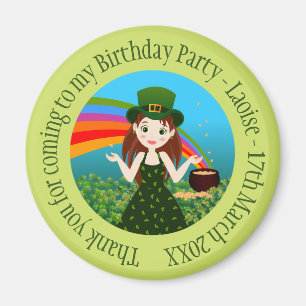 Íman Aniversário de Saint Patrick Obrigado