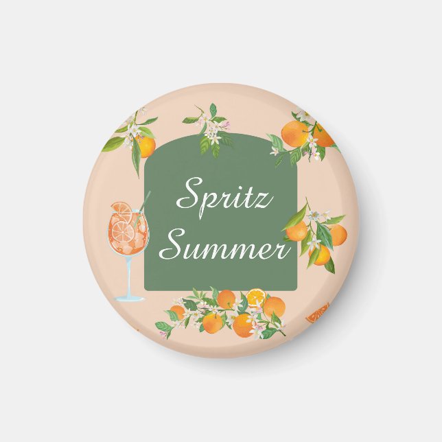 Íman Aniversário de Verão Spritz (Frente)
