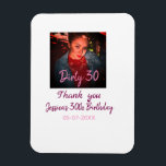Íman Aniversário Dirty 30 adicionar nome rosa adicionar<br><div class="desc">Design para casal amor</div>