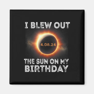 Íman Aniversário Do Eclipse Solar Eu Explodi O Sol No M