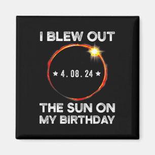 Íman Aniversário Do Eclipse Solar Eu Explodi O Sol No M