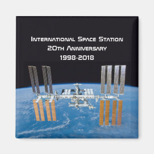 Íman Aniversário do ISS da estação espacial