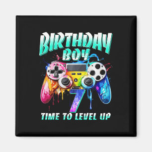 Íman Aniversário do Menino Hora de Subir de Nível Jogad