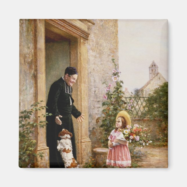 Íman Aniversário do Padre (Frente)