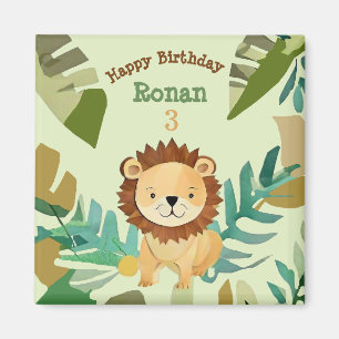 Íman Aniversário do Pequeno Príncipe Leão