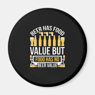 Íman Aniversário do Valor Alimentar da Cerveja