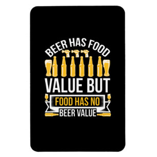 Íman Aniversário do Valor Alimentício da Cerveja