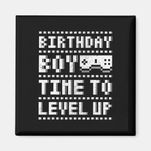 Íman Aniversário Hora De Aproximar Jogo De Vídeo Para A