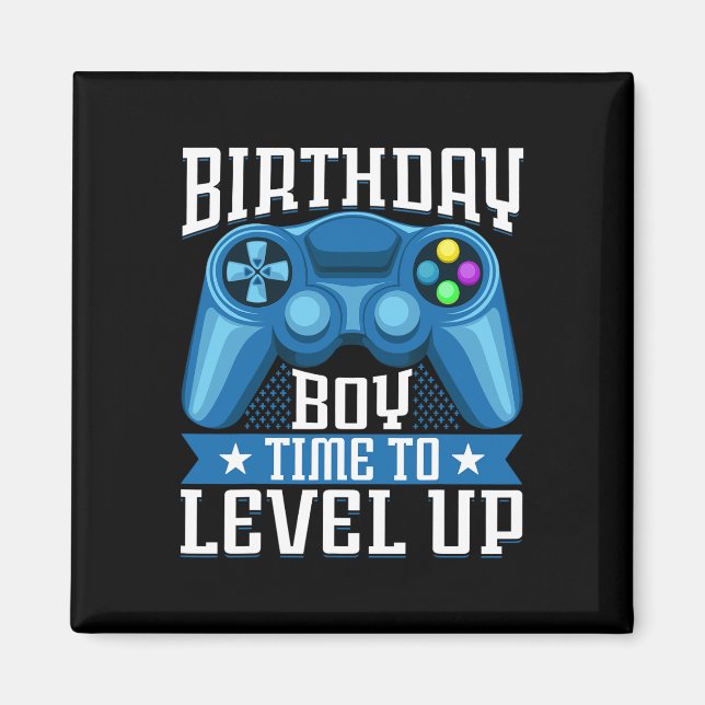 Íman Aniversário, Hora Do Aniversário Para Aproximar O  (Frente)