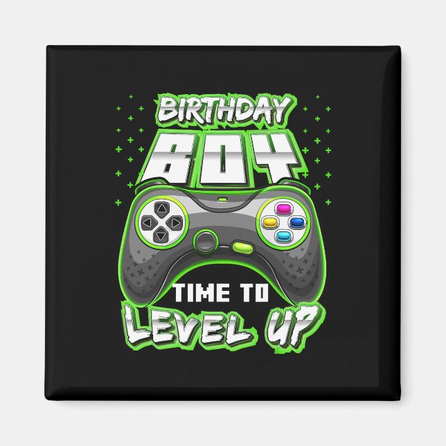 Íman Aniversário, Hora Do Aniversário Para Aproximar O  (Frente)