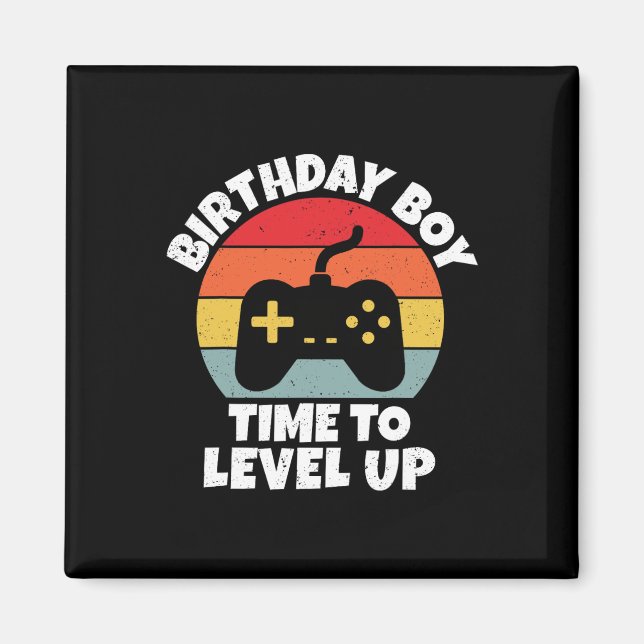 Íman Aniversário, Hora Do Aniversário Para Aproximar O  (Frente)