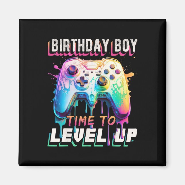 Íman Aniversário, Hora Do Aniversário Para Aproximar O  (Frente)