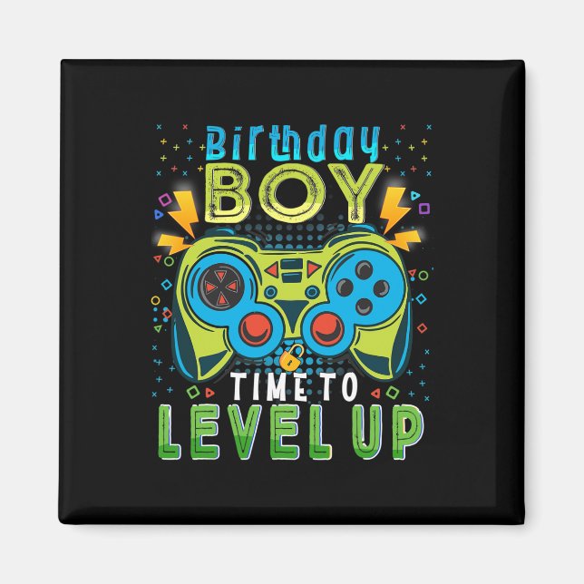 Íman Aniversário, Hora Do Aniversário Para Aproximar O  (Frente)