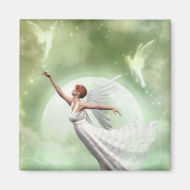 Íman Anjo 1 - Entre o ímã de amigos (Frente)