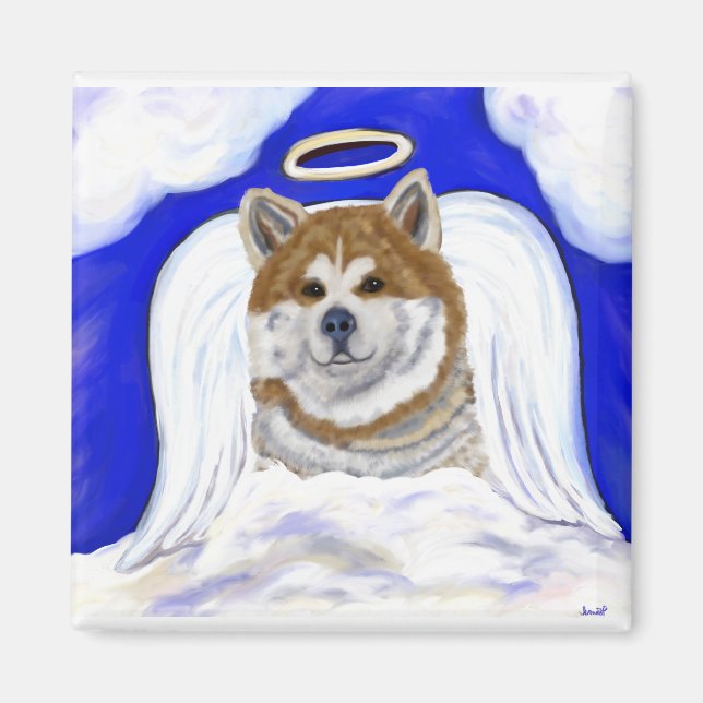 Íman Anjo Akita (Frente)