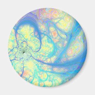 Íman Anjo azul - Azure cósmico & limão