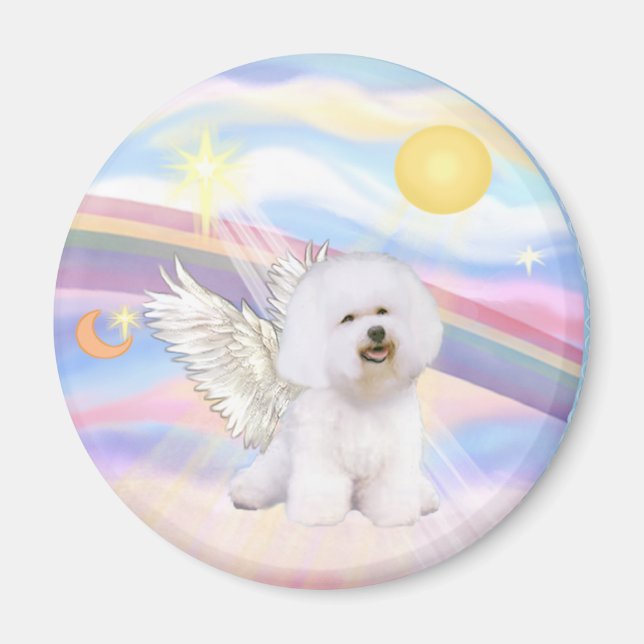 Íman Anjo Bichon Frise (Frente)