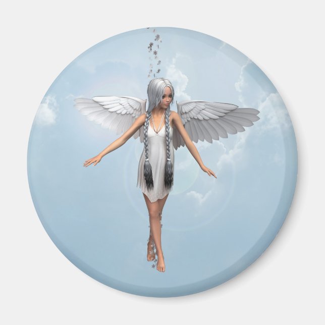Íman Anjo Branco (Frente)