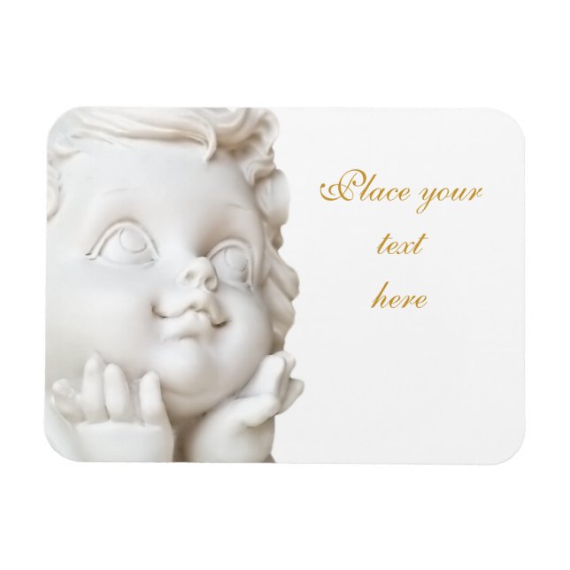 Íman Anjo Branco (Horizontal)