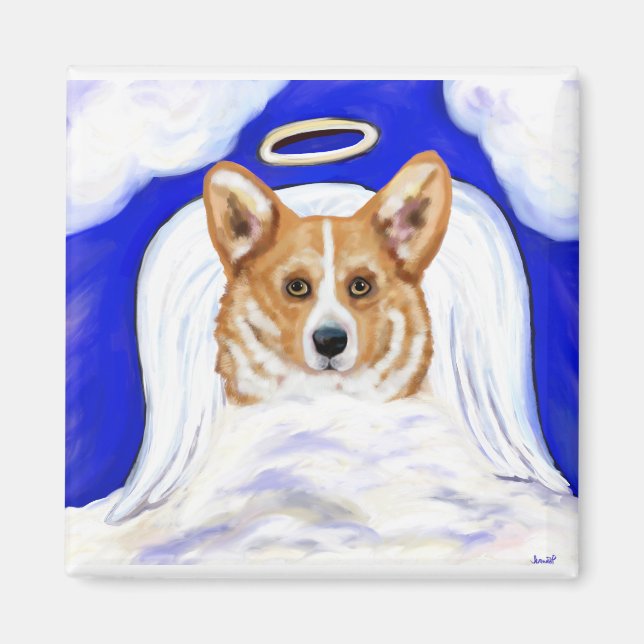 Íman Anjo Corgi (Frente)