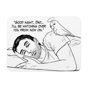 Íman Anjo-da-guarda para o pai