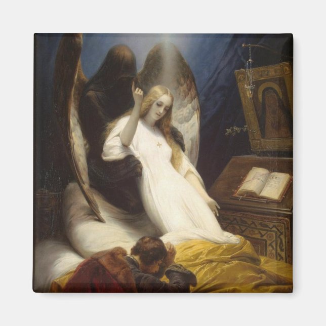 Íman Anjo da Morte (Indo ao Céu) (Horace Vernet) (Frente)
