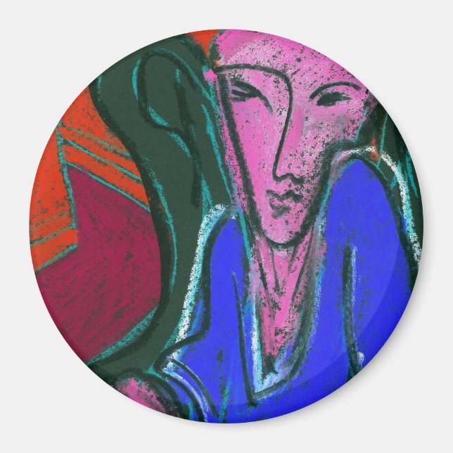 Íman Anjo da Prosperidade (Frente)