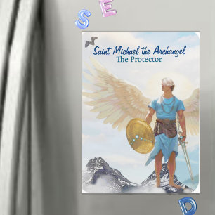 Íman Anjo da Proteção Arcanjo Miguel Coragem Santo