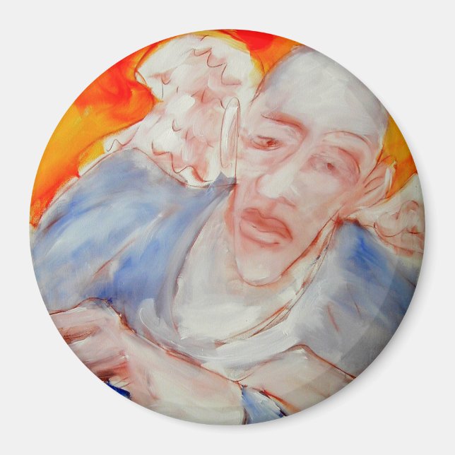 Íman Anjo da Viagem Magnet (Frente)