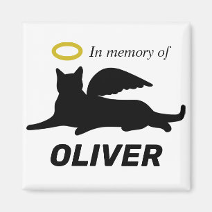 Íman Anjo de Cat Personalizado