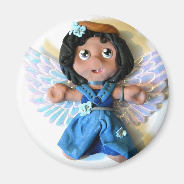 Íman Anjo de Krystal mim (Frente)