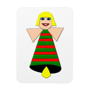 Íman Anjo de Natal - Magnet Premium